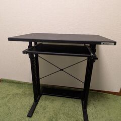 Bauhutte 昇降式 スタンディングデスク 幅70×奥45×高さ75.5~117.5cmの画像