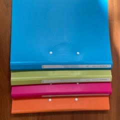 リヒトラブA4バインダー4色セットの画像