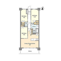 🏢安心の叶えRoom✨『3LDK』川口市西青木🎶敷金礼金無料💰✨...