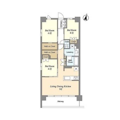 🏢安心の叶えRoom✨『3LDK』川口市西青木🎶敷金礼金無料💰✨...
