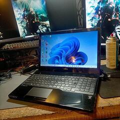 (^^)激速 富士通ノートパソコン Core-i3 / SSD ...