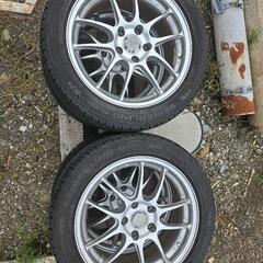 タイヤホイール4本セット　ENKEI PF01　17インチ