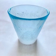 【現地購入 沖縄】琉球グラス　ロックグラス　琉球ガラス 泡