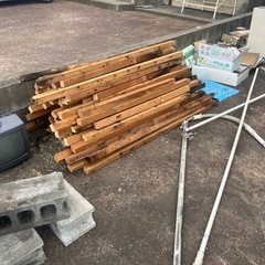 解体材、垂木