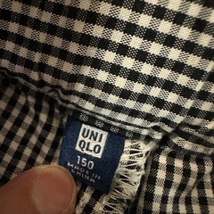 UNIQLO ギンガムチェック ショートパンツ 150の画像