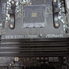 ご閲覧ありがとうございました X570 Steel Legend マザーボード AM4 ATXの画像