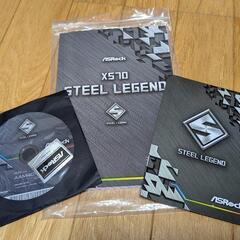ご閲覧ありがとうございました X570 Steel Legend マザーボード AM4 ATXの画像