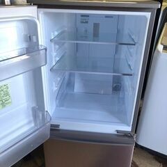 NO B266  ★格安特価★福岡市内配送設置無料★SJ-D14E-N 冷蔵庫 ブロンズ系 [137L /2ドア /右開き/左開き付け替えタイプ] 2019年の画像