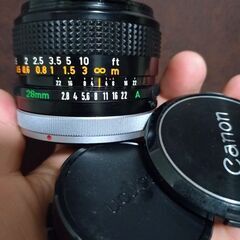 極上品　Canon LENS FD 28mm F2.8 S.C. 