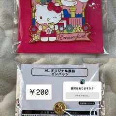 サンリオ ピンバッジ𖤐  ̖́-‬