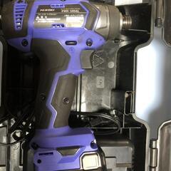 【松本市引き取り限定】HiKOKI（ハイコーキ）コードレスインパクトドライバ10.8V（バッテリー２個付き）の画像