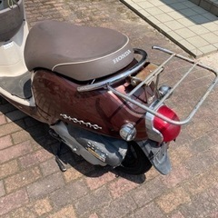 【15日まで中断　お話し中】広島市　早い者勝ち　大型キャリア付き　ホンダ ジョルノ AF70 50cc 原付　整備前提の画像