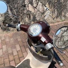 【15日まで中断　お話し中】広島市　早い者勝ち　大型キャリア付き　ホンダ ジョルノ AF70 50cc 原付　整備前提の画像