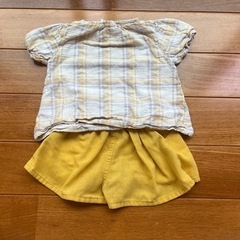 tete a teteトップス　西松屋ズボン　の画像