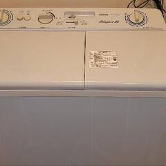 追記有！完動品[無料]二層式洗濯機