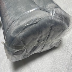 毛布 セミダブル ブランケット 掛け布団 160X200cm グレーの画像