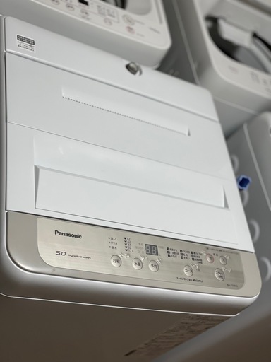 送料・設置込み可　洗濯機　5kg Panasonic 2019年【分解クリーニング済み】