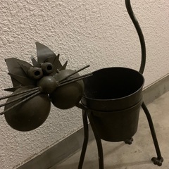 🌸プランター 猫 鉢