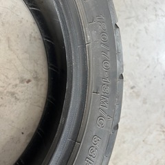 120 70 13 中古タイヤの画像