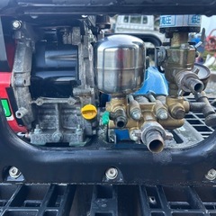 有光　セット動噴　最大圧力4mpa セラミック CSP-425D5 動力噴霧器 造園　田んぼ　排水　消毒　除草 散水 潅水 スプレー　防除　高圧洗浄 宮崎の画像
