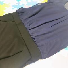  ROPÉ PICNIC 38 半袖ひざ丈ワンピース【タグ付未使用品】の画像