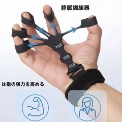 【新品】フィンガーパワー 2個セット フィンガートレーナー パワーグリップ ストレス解消の画像