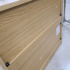 J9704　NITORI　ニトリ　クローゼットチェスト　カンタス6675　LBR　ライトブラウン　クリーニング済み【リユースのサカイ柏店】の画像