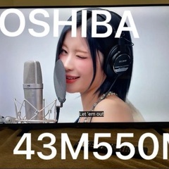 TOSHIBA REGZA 4K液晶テレビ　43M550M 20...