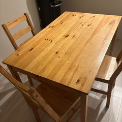 テーブル・イス【無料】