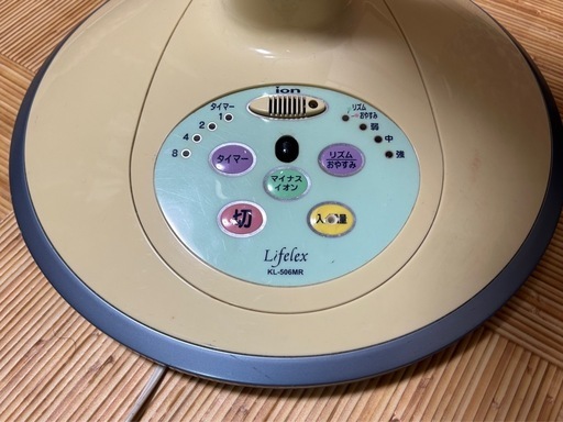 Liflex 扇風機 KL-506MR 使用可・色やけ・ボタンのビニール破れ