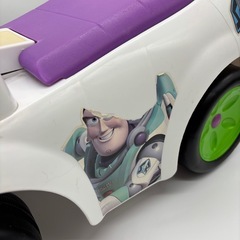 ディズニー バズライトイヤー 足蹴り車 手押し車 乗用玩具の画像