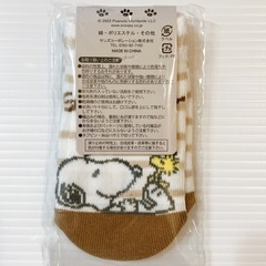ベビー靴下 スヌーピー PEANUTS　9〜15cmの画像