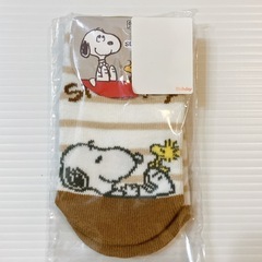 ベビー靴下 スヌーピー PEANUTS　9〜15cm
