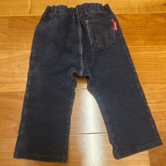 中古　ミキハウス　長ズボン　サイズ80の画像