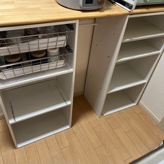 カラーボックス2つ　【問い合わせ多数のため受付停止】