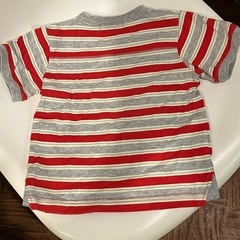East Boy ストライプ 半袖Tシャツ 100 キッズ ベビーの画像