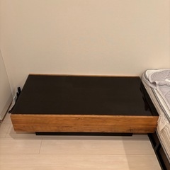【美品】ガラス板　ローテーブル