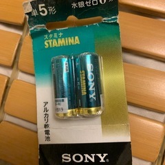 SONYアルカリ乾電池