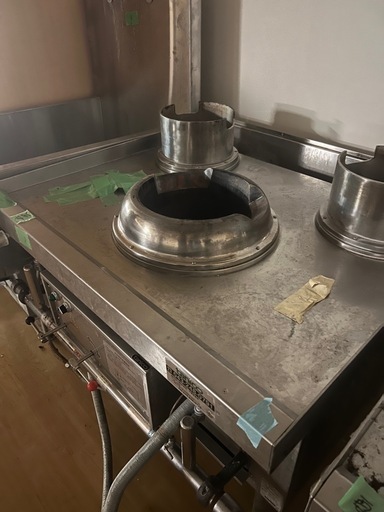 タニコー　中華　ガスレンジ 中華レンジ　コンロ　店舗　厨房