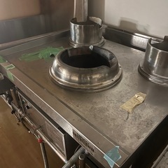 タニコー　中華　ガスレンジ 中華レンジ　コンロ　店舗　厨房の画像