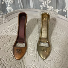 ハイヒール型　金属製　栓抜きの画像