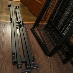 シングルベッド 黒　ブラック　スチールベッド ベッドフレーム パイプベッド ベット アイアンベッド　収納ベッド　軽量　インテリア　模様替え の画像