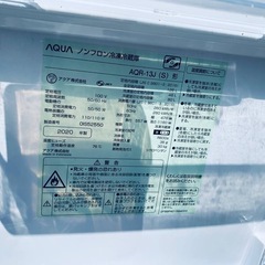 EJ5080番✨AQUA✨冷凍冷蔵庫 ✨AQR-13Jの画像