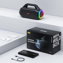 MIFA Bluetooth5.3重低音スピーカー(ほぼ新品) [2台セットで14.000円]の画像