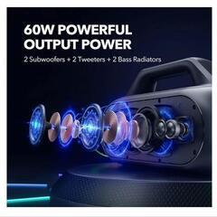 MIFA Bluetooth5.3重低音スピーカー(ほぼ新品) [2台セットで14.000円]の画像