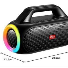 MIFA Bluetooth5.3重低音スピーカー(ほぼ新品) [2台セットで14.000円]の画像
