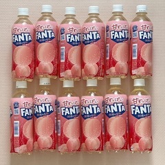 飲料水12本　ファンタ 白桃味　未開栓　豊見城市 　