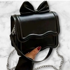 🤍౨ৎ韓国風りぼんバッグの画像