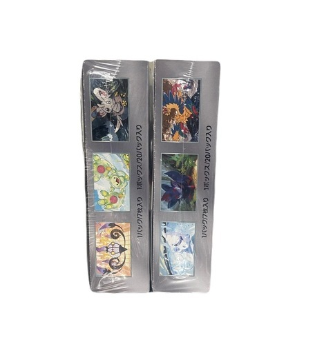 ポケカ　シュリンク付き ホワイトフレア 1Box ブラックボルト1Box  ２ボックス　ポケモン カード