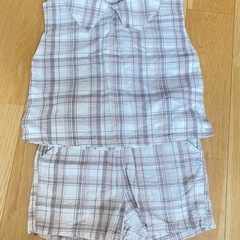テータテート　サイズ90 夏服セットアップ